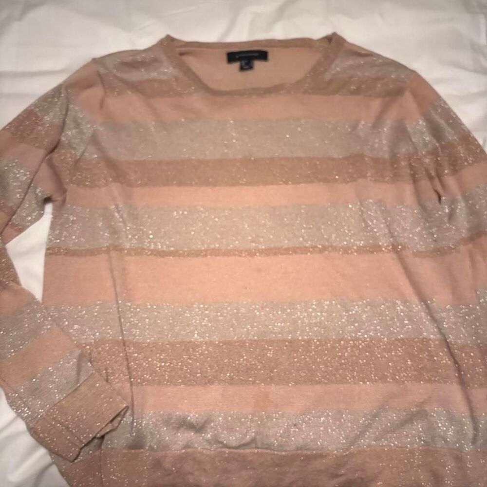 Cotton-on Women's Pink and Tan Jumper